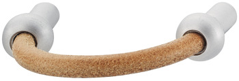 maner piele bronz/argintiu 46x26mm 26 mm
