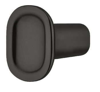 Knob zi.black matt 24x29mm 29 mm