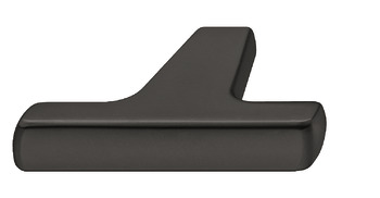 Knob zi.black matt 47x32mm 32 mm