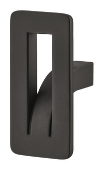 Knob zi.black matt 52x31mm 31 mm
