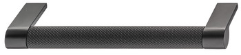 Handle Zi./Alu.mat.black.174x39mm