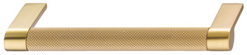Handle Zi./Alu.gold.brush.334x39mm