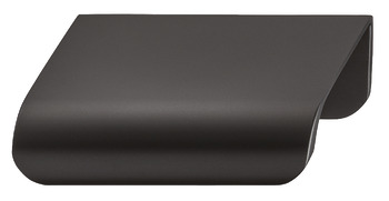 Profile handle alu.mat.black.84x42mm