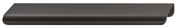 Profile handle alu.mat.black.180x42mm