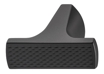 Knob zi.mat.black.41x26mm 26 mm