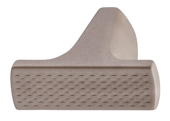 Knob zi. olive grey struc. 41x26mm 26 mm