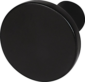 Knob zi.mat.black 31.5x31.5mm
