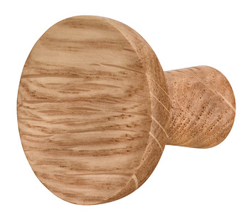 Knob oak natural varnished 32x31,5mm 31.5 mm