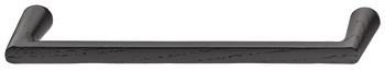 Handle oak black stained 174x32mm 32 mm