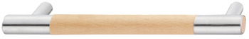 Handle maple/st.st. 168x36mm 36 mm