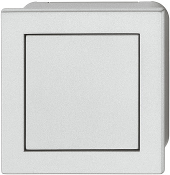 buton leni,plast.alum.78x78x13mm 13 mm