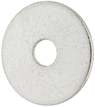 Rosette st.st.bare 17x1mm 1 mm