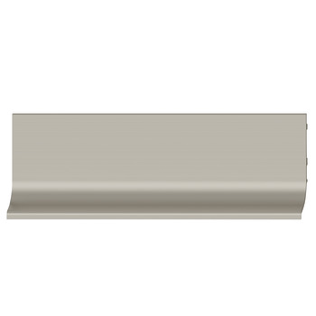 Rec.grip L-profile alu.st.st.col.2500mm 2500 mm