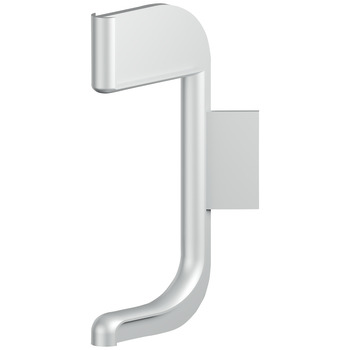 Ext.corner plast.alu.silv.col.C-prof.LED