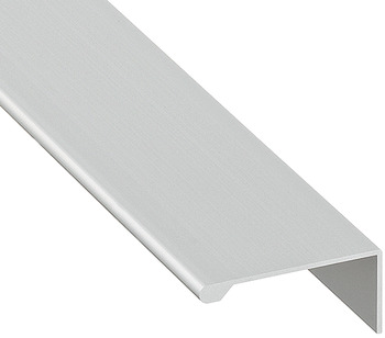 profil aluminiu tip maner l, bara 2500mm
