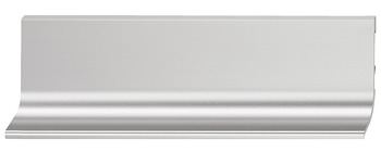 Prof.alum.tip maner,finisaj inox,2500mm 2500 mm