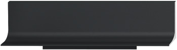Grip profile alu.black 595mm 595 mm