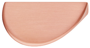 Handle brshd copper 50x24x13mm