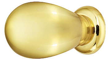 Knob brass pol. 14x28mm 28 mm