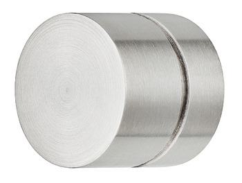 Knob stainl.st.matt 28x28mm 28 mm