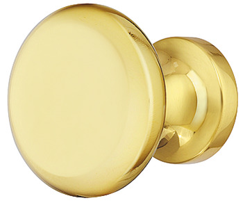 Knob brass pol. 30x22mm 22 mm