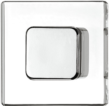buton plastic cromat/transparent 40x21mm 21 mm
