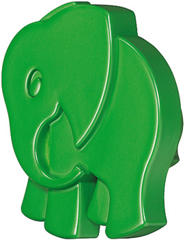 buton gaggi plastic, 52x55x25mm, verde 25 mm