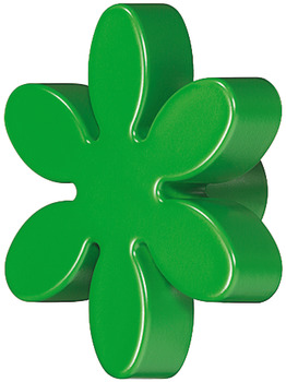 buton floresta,plast.verde,56x50x24.5mm 24.5 mm