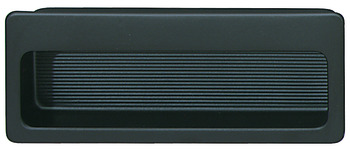 maner ot incast, 75 x 32 x 10 mm,negru 10 mm