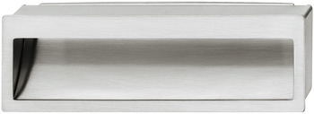 142MM X 17MM ZINC FLUSH HDL MATT NICKEL 142 mm