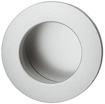 maner aluminiu argintiu 40mm
