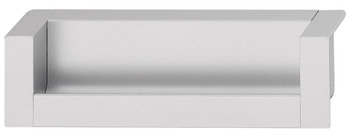 maner zinc/aluminiu argintiu 111x31mm 31 mm