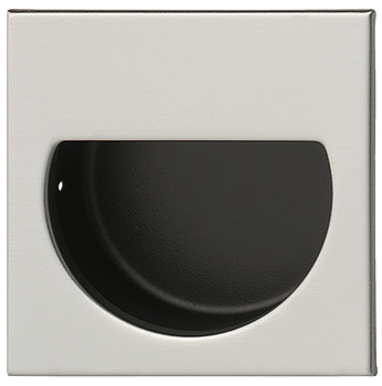 Fl.handle stst.matt/bl.47x47mm