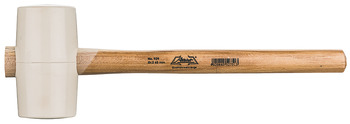 Rubb.mallet wh.nat.size1 340g 