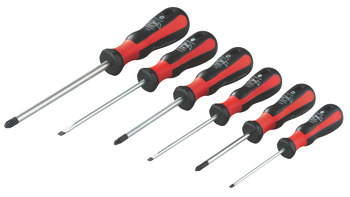 Screw driver set 6 pcs. 