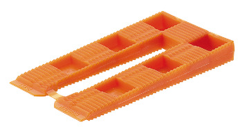 Snap wedge pl.orange 80x40x8mm 8 mm