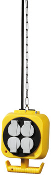 Pendulum current distributor 