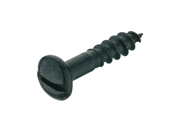 Wood scr.rh st.black 2,5x12mm 12 mm