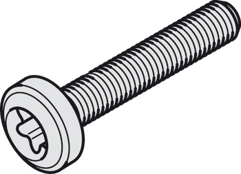 Slido R-Al fi.sc.PH TS zinc pl.4.5x25mm