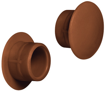 Cover cap l.brown d=18/12,0mm 12.0 mm