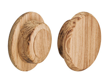 Cover cap oak 17x12mm 12 mm