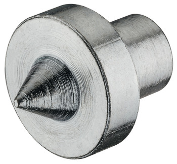 center punch for stair dowels 