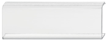 Inscript.clip pl. transp. 81x28mm 28 mm