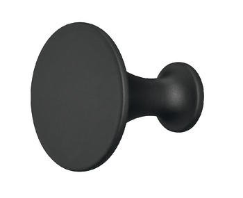 Handle steel black 25x22mm 22 mm