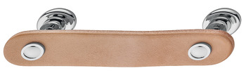 Handle st.chr.pol.leat.nat. 132x26x29mm 29 mm